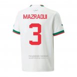 Camiseta Marruecos Jugador Mazraoui 2ª 2022