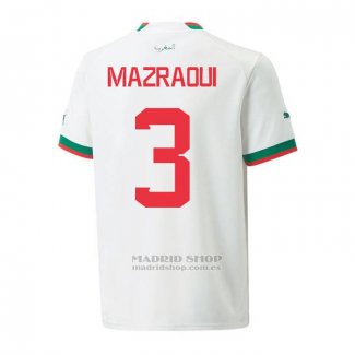 Camiseta Marruecos Jugador Mazraoui 2ª 2022