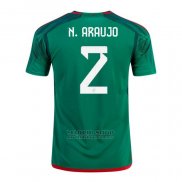 Camiseta Mexico Jugador N.Araujo 1ª 2022