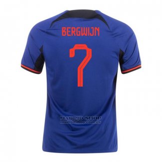 Camiseta Paises Bajos Jugador Bergwijn 2ª 2022