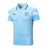 Camiseta Polo del Manchester City 2022-2023 Azul