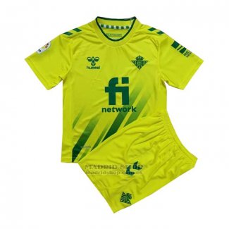 Camiseta Real Betis Portero Nino 2022-2023 Amarillo