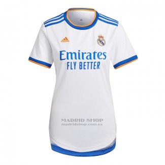 Camiseta Real Madrid 1ª Mujer 2021-2022