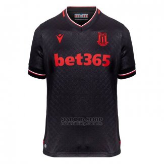 Camiseta Stoke City 2ª 2022-2023 Negro