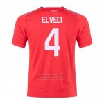 Camiseta Suiza Jugador Elvedi 1ª 2022