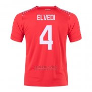 Camiseta Suiza Jugador Elvedi 1ª 2022