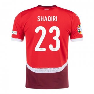 Camiseta Suiza Jugador Shaqiri 1ª 2024-2025