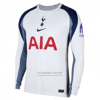 Camiseta Tottenham Hotspur 1ª Manga Larga 2025-2026