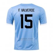 Camiseta Uruguay Jugador F.Valverde 1ª 2022