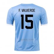 Camiseta Uruguay Jugador F.Valverde 2ª 2022