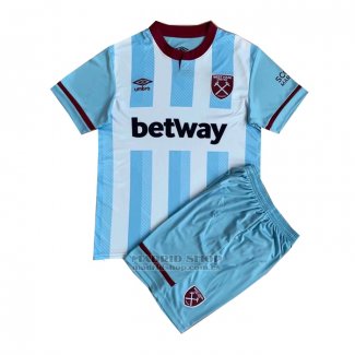 Camiseta West Ham 2ª Nino 2021-2022