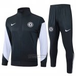 Chandal de Chaqueta del Chelsea Nino 2025-2026 Gris