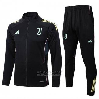 Chandal de Chaqueta del Juventus Nino 2025-2026 Negro
