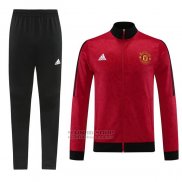 Chandal de Chaqueta del Manchester United 2023-2024 Rojo