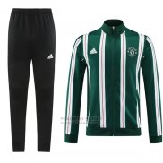 Chandal de Chaqueta del Manchester United 2023-2024 Verde