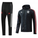 Chandal de Rompevientos del Flamengo 2022-2023 Negro