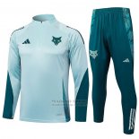 Chandal de Sudadera del Cruzeiro Nino 2024-2025 Verde