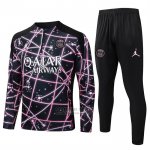 Chandal de Sudadera del Paris Saint-Germain 2025-2026 Negro Rosa