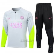 Chandal de Sudadera del Paris Saint-Germain Nino 2023-2024 Gris