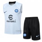 Chandal del Inter Milan Sin Mangas 2024-2025 Azul