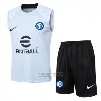 Chandal del Inter Milan Sin Mangas 2024-2025 Azul