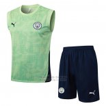 Chandal del Manchester City Sin Mangas 2025-2026 Verde