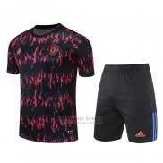 Chandal del Manchester United Manga Corta 2022 Rojo - Pantalon Corto