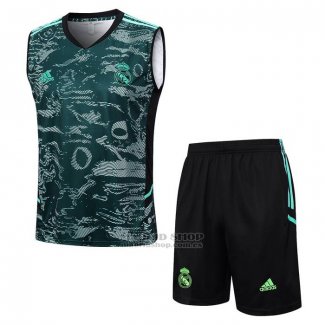 Chandal del Real Madrid Sin Mangas 2023-2024 Verde