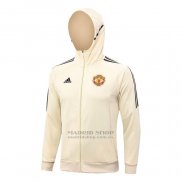 Chaqueta con Capucha del Manchester United 2023-2024 Amarillo