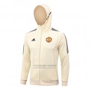 Chaqueta con Capucha del Manchester United 2023-2024 Amarillo