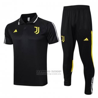 Conjunto Polo del Juventus 2023-2024 Negro