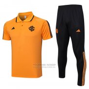 Conjunto Polo del SC Internacional 2023-2024 Naranja