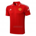 Polo Manchester United UCL 2021-2022 Rojo
