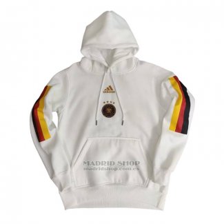 Sudadera con Capucha del Alemania 2022-2023 Blanco