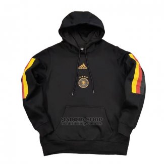 Sudadera con Capucha del Alemania 2022-2023 Negro