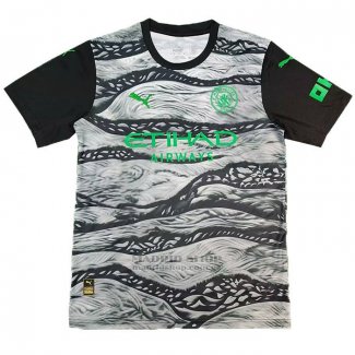 Tailandia Camiseta Manchester City Special 2024-2025 Negro y Blanco