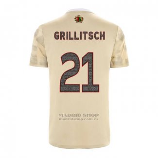 Camiseta Ajax Jugador Grillitsch 3ª 2022-2023