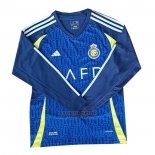 Camiseta Al Nassr 2ª Manga Larga 2024-2025