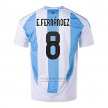 Camiseta Argentina Jugador E.Fernandez 1ª 2024
