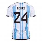 Camiseta Argentina Jugador Gomez 1ª 2022