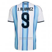 Camiseta Argentina Jugador Julian Alvarez 1ª 2026