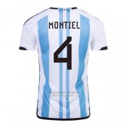 Camiseta Argentina Jugador Montiel 1ª 2022