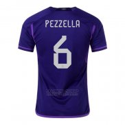 Camiseta Argentina Jugador Pezzella 2ª 2022