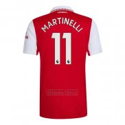 Camiseta Arsenal Jugador Martinelli 1ª 2022-2023