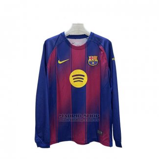 Camiseta Barcelona 1ª Manga Larga 2025-2026