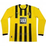 Camiseta Borussia Dortmund 1ª Manga Larga 2022-2023