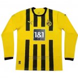Camiseta Borussia Dortmund 1ª Manga Larga 2022-2023