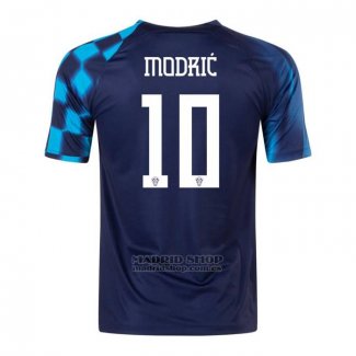 Camiseta Croacia Jugador Modric 2ª 2022