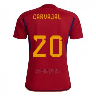 Camiseta Espana Jugador Carvajal 1ª 2022