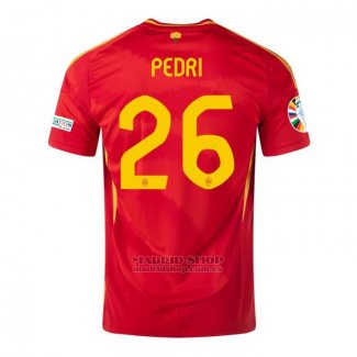 Camiseta Espana Jugador Pedri 1ª 2024